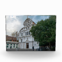 Die Renaissance-Fassade der Kirche San Zaccaria