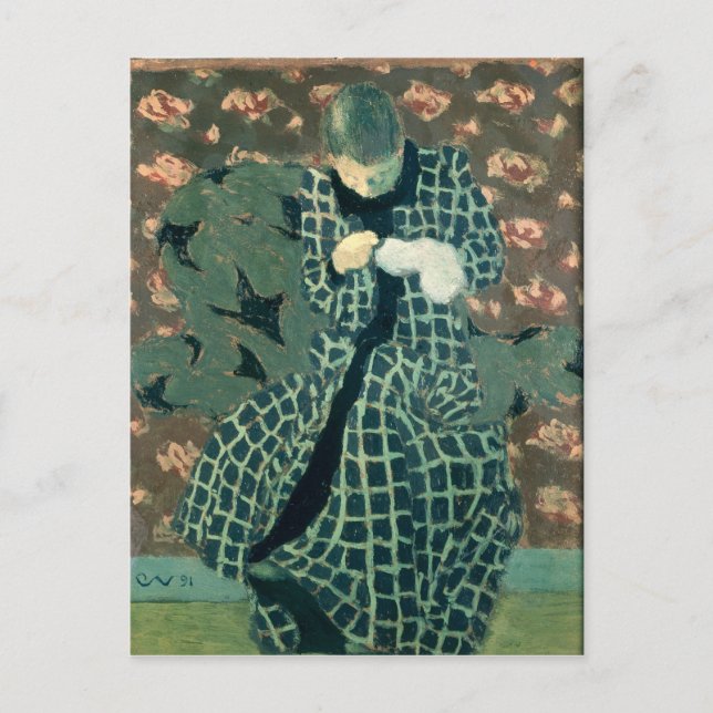 Die Reparatur von 1891 Postkarte (Vorderseite)