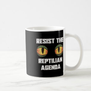 Die Reptilien-Agenda Verschwörungstheorie Liza Kaffeetasse