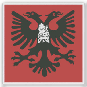 Die Republik Albanien (1925-1928) Aufkleber