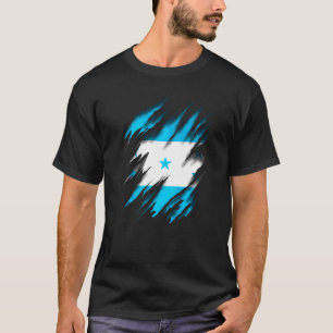 Die Republika De Guatemala-Flagge Guatemalas T-Shirt