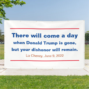 Die Republikaner, Ihre Ehrerbietung wird Cheney Zi Banner