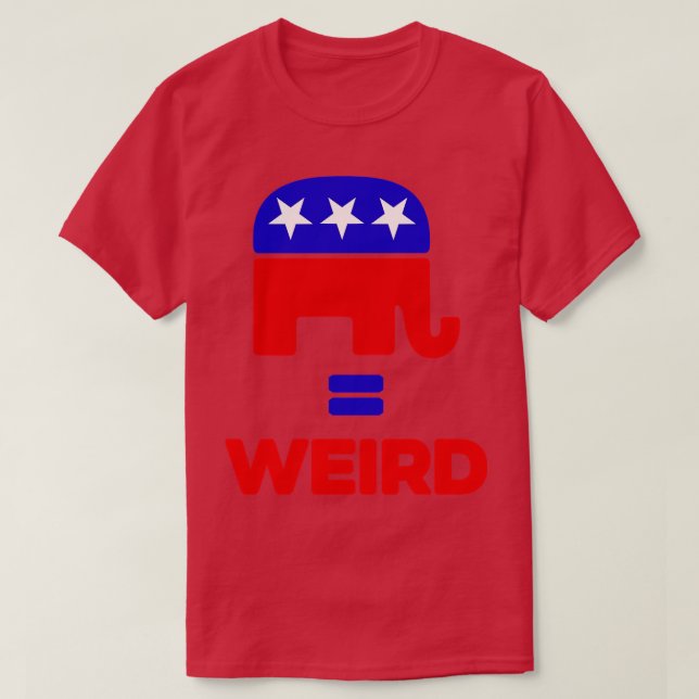 Die Republikaner sind komisch T-Shirt (Design vorne)