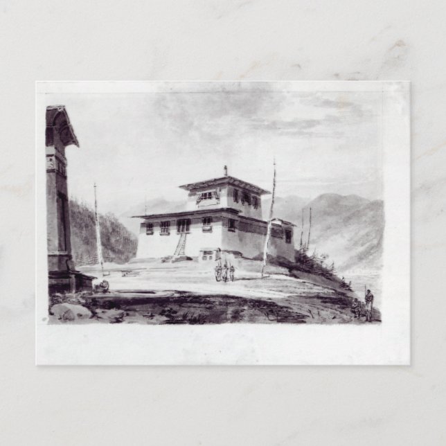 Die Residenz Lam Glassa-too Postkarte (Vorderseite)