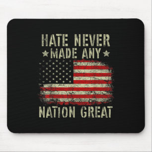 Die Retro-Flagge hat nie eine Nation großartig geg Mousepad