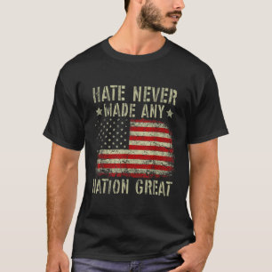 Die Retro-Flagge hat nie eine Nation großartig geg T-Shirt