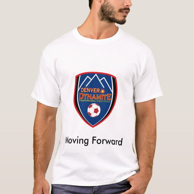 Die Retro T der Denver-Dynamit-Männer T-Shirt (Vorderseite)