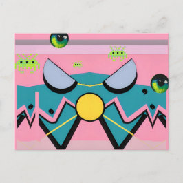 Die Retrowellen des Ruhmes - Ken Gage Art Postkarte