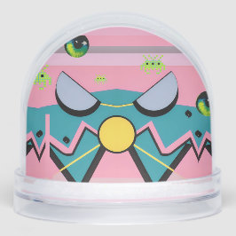 Die Retrowellen des Ruhmes - Ken Gage Art Schneekugeln