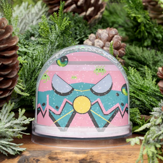 Die Retrowellen des Ruhmes - Ken Gage Art Schneekugeln (Winter)