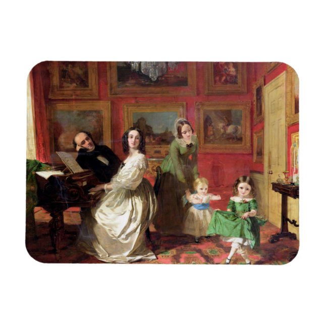 Die Rev. und Frau Palmer-Lovell mit ihrer Tochter Magnet (Horizontal)