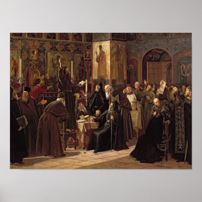 Die Revolte des Solovetsy-Klosters Poster (Vorne)