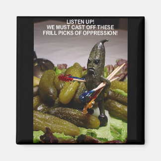 Die Revolte zum Relish Tray Magnet