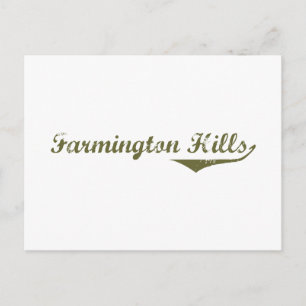 Die Revolution in Farmington Hills in Shirts Postkarte