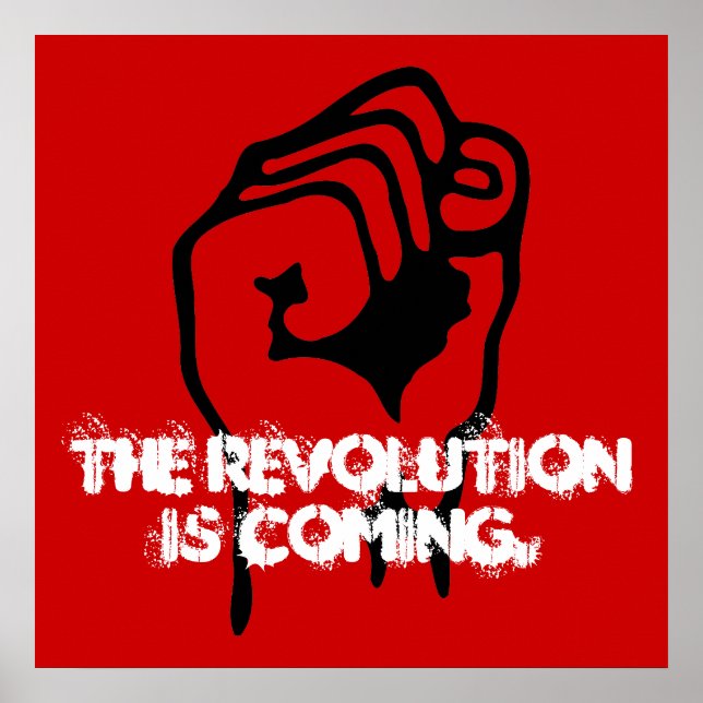 Die Revolution kommt. Poster (Vorne)
