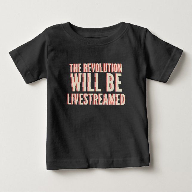 Die Revolution wird in einen neuen Rahmen gestellt Baby T-shirt (Vorderseite)