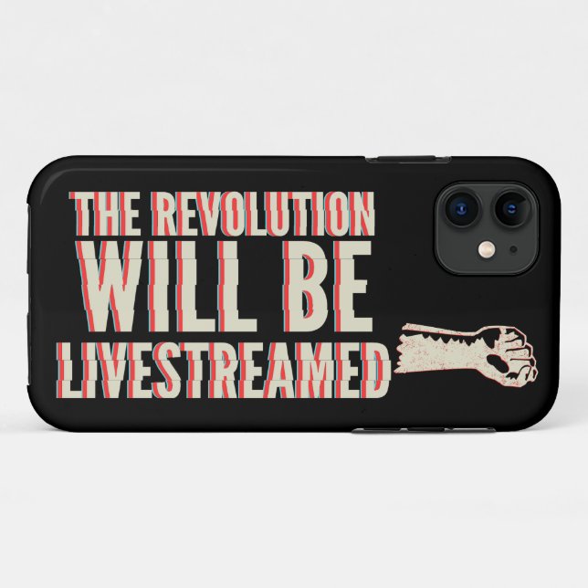 Die Revolution wird in einen neuen Rahmen gestellt Case-Mate iPhone Hülle (Rückseite (Horizontal))