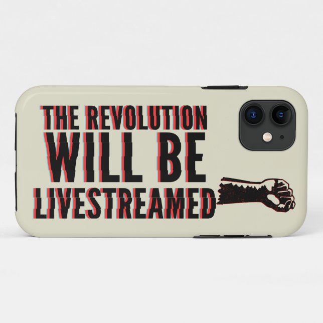 Die Revolution wird in einen neuen Rahmen gestellt Case-Mate iPhone Hülle (Rückseite (Horizontal))