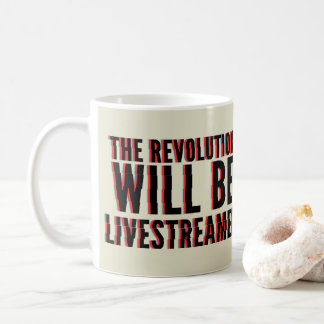 Die Revolution wird in einen neuen Rahmen gestellt Kaffeetasse