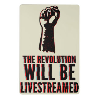Die Revolution wird in einen neuen Rahmen gestellt Mini Klemmbrett