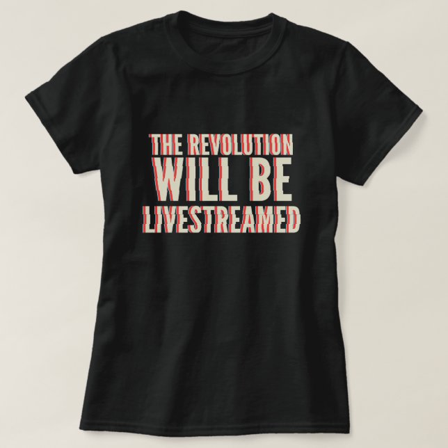Die Revolution wird in einen neuen Rahmen gestellt T-Shirt (Design vorne)
