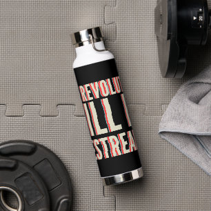 Die Revolution wird in einen neuen Rahmen gestellt Trinkflasche