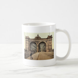 Die Rheinbrücke, Mannheim, Baden, Deutschland selt Tasse
