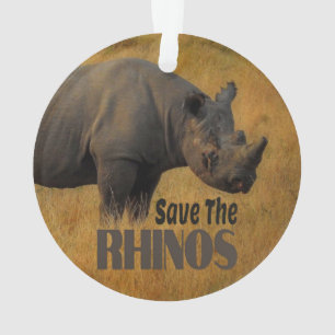 Die Rhinos gerettet Ornament