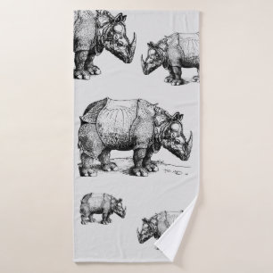 Die Rhinozeros Badehandtuch