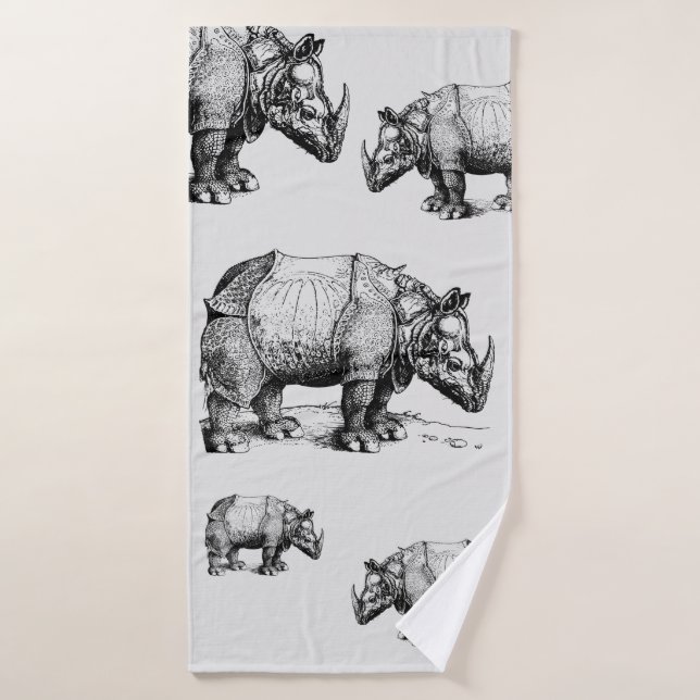 Die Rhinozeros   Badehandtuch (Badehandtuch)