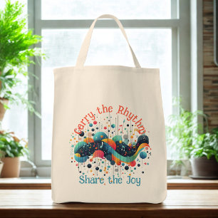 Die Rhythm Tote Tasche tragen