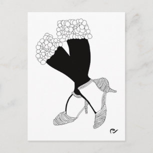 Die richtige Balance Postkarte