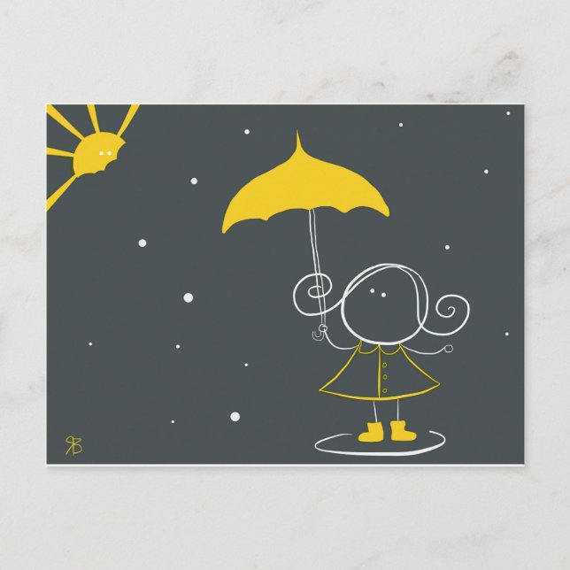 Die richtige Einstellung Postkarte (Vorderseite)