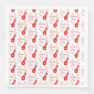 Die richtige Serviette zum Fondue oder Raclette