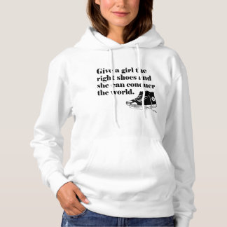 Die richtigen Schuhe Hoodie