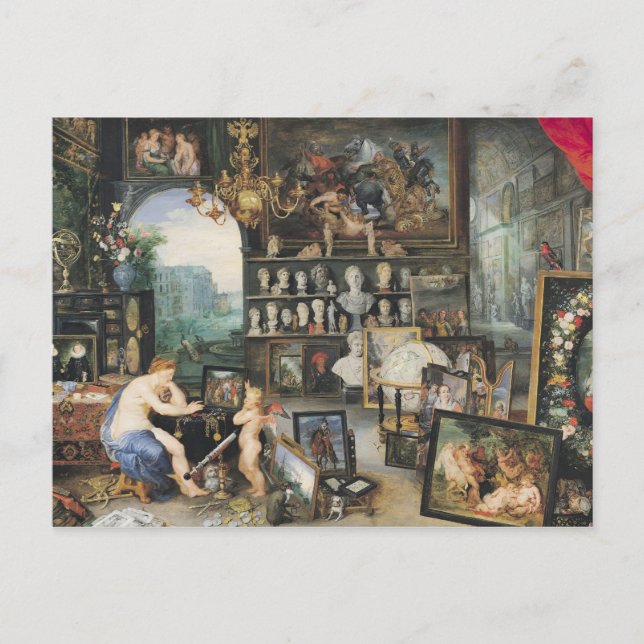 Die Richtung von Anblick, 1617 Postkarte (Vorderseite)