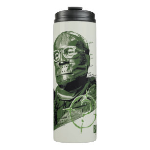 Die Riddler-Grafik Thermosbecher