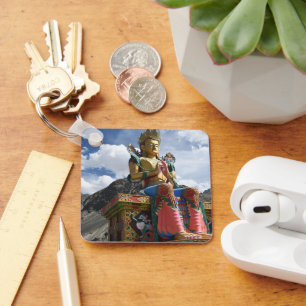 Die riesige Statue des Buddha-Schlüsselanhängers v Schlüsselanhänger