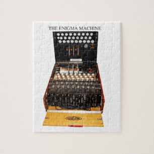Die Rigma-Maschine, Vintage militärische Botschaft Puzzle