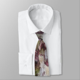 Die Rinde ist grün und braun Krawatte