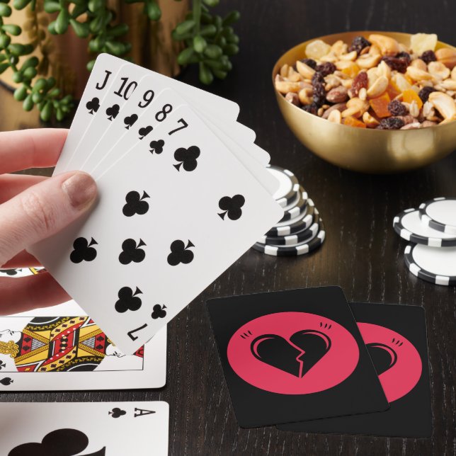 Die Risse der Liebe Spielkarten (In Situ)