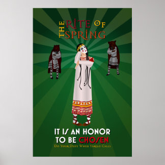 Die Rite der Heiden Propaganda Poster