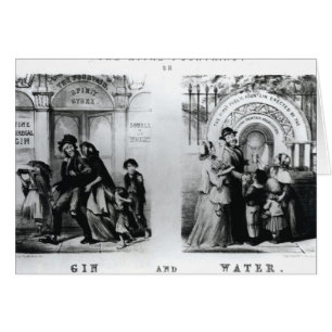 Die rivalisierenden Brunnen oder der Gin und das