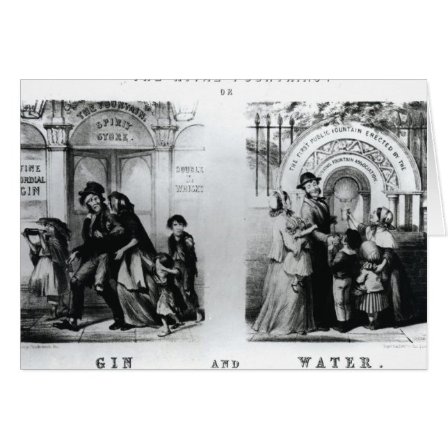Die rivalisierenden Brunnen oder der Gin und das (Vorderseite (Horizontal))