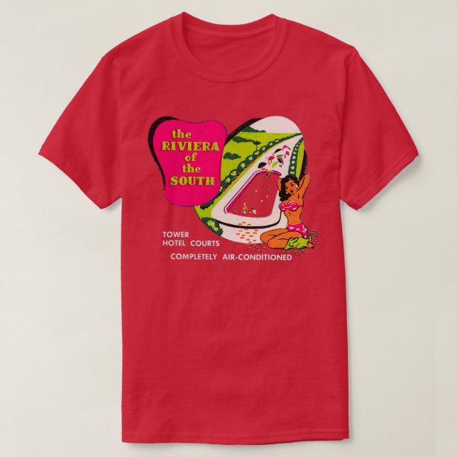 Die Riviera des Südens T-Shirt (Design vorne)