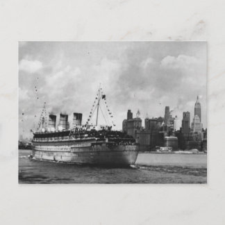 Die RMS Queen Mary Postcard Collection Postkarte