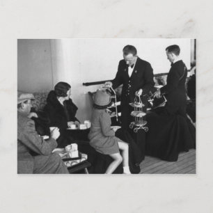 Die RMS Queen Mary Postcard Collection Postkarte