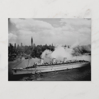 Die RMS Queen Mary Postcard Collection Postkarte