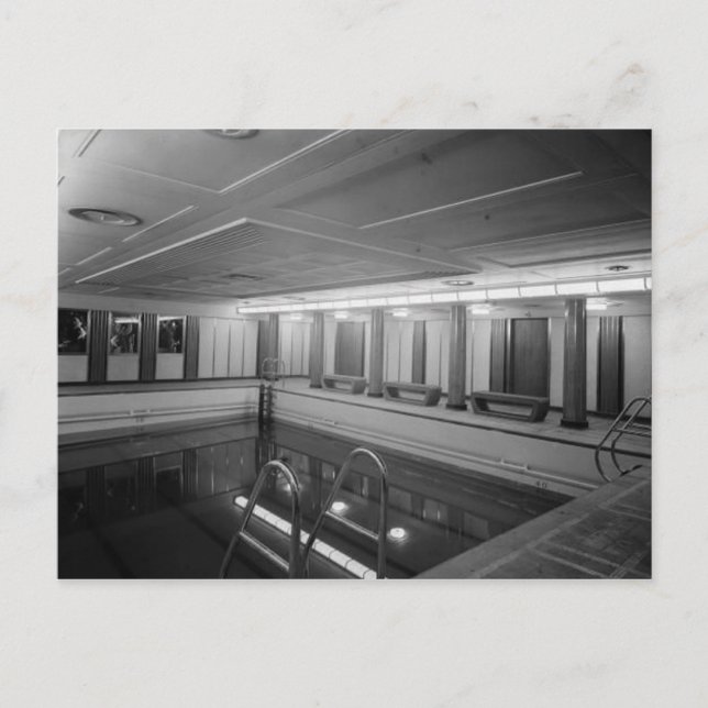 Die RMS Queen Mary Postcard Collection Postkarte (Vorderseite)