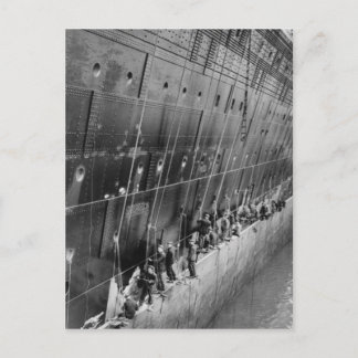 Die RMS Queen Mary Postcard Collection Postkarte